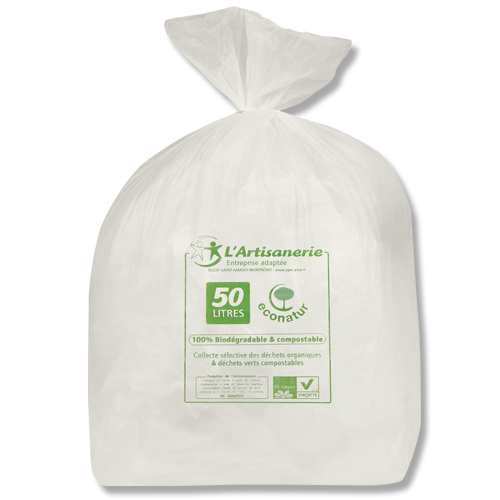 EcoCompobag 7L - Sac compostable déchets organiques