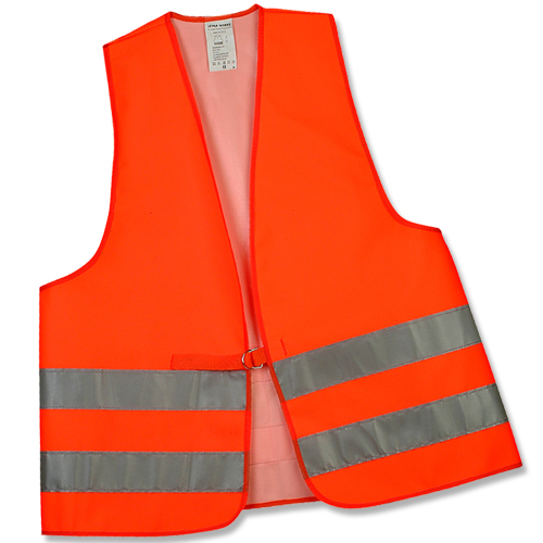 Gilet de sécurité orange fluo | APEI