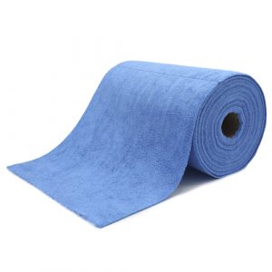 Bobine d'essuyage microfibre